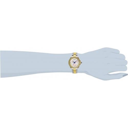 Invicta watch Angel - White Dial, Gold Band