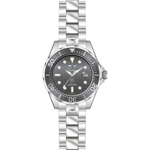 Invicta watch Grand Diver - Charcoal Dial, Silver Band, Charcoal Bezel