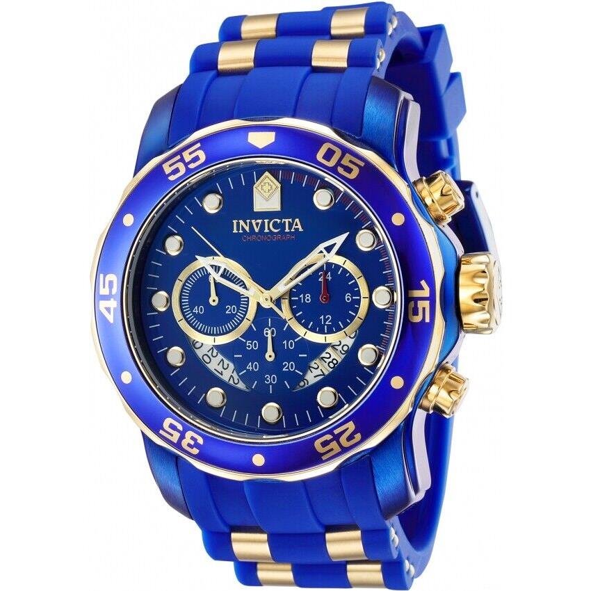 Invicta Pro Diver Chronograph Quartz Blue Dial Men`s Watch 40934