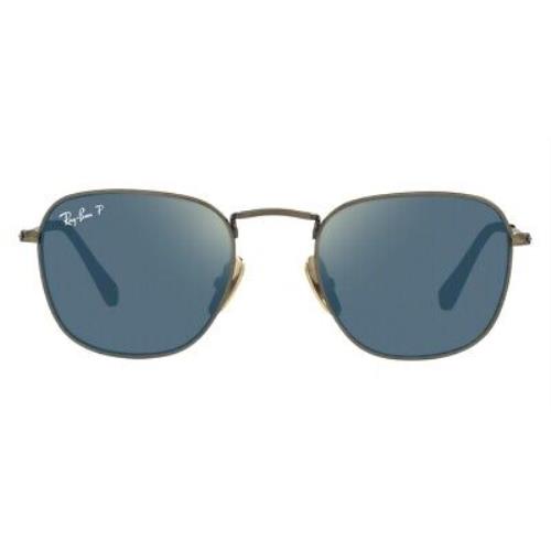 Ray-ban 0RB8157 Sunglasses Men Silver Square 48mm