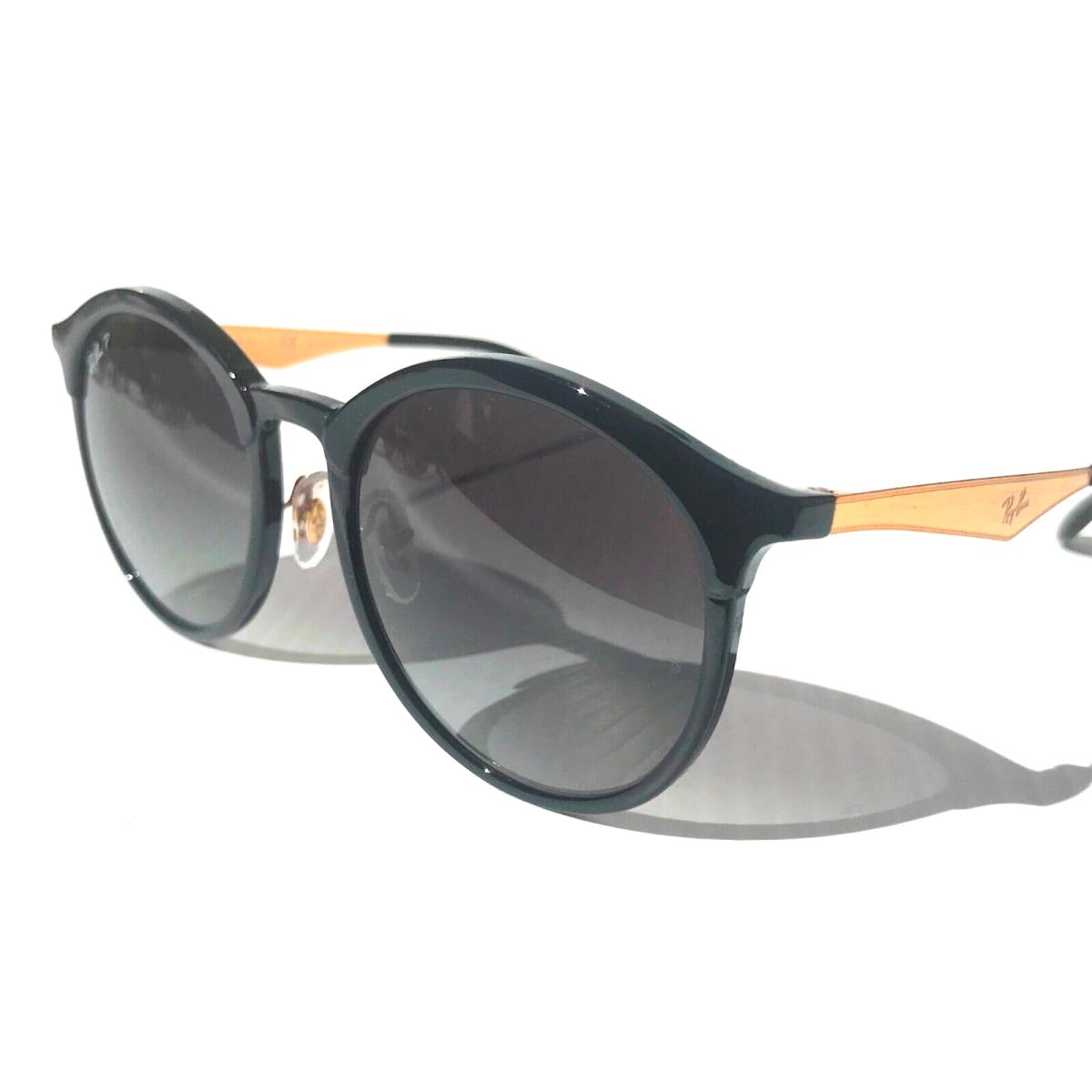 Ray-Ban sunglasses Emma - Frame: Black and Gold, Lens: Grey 5
