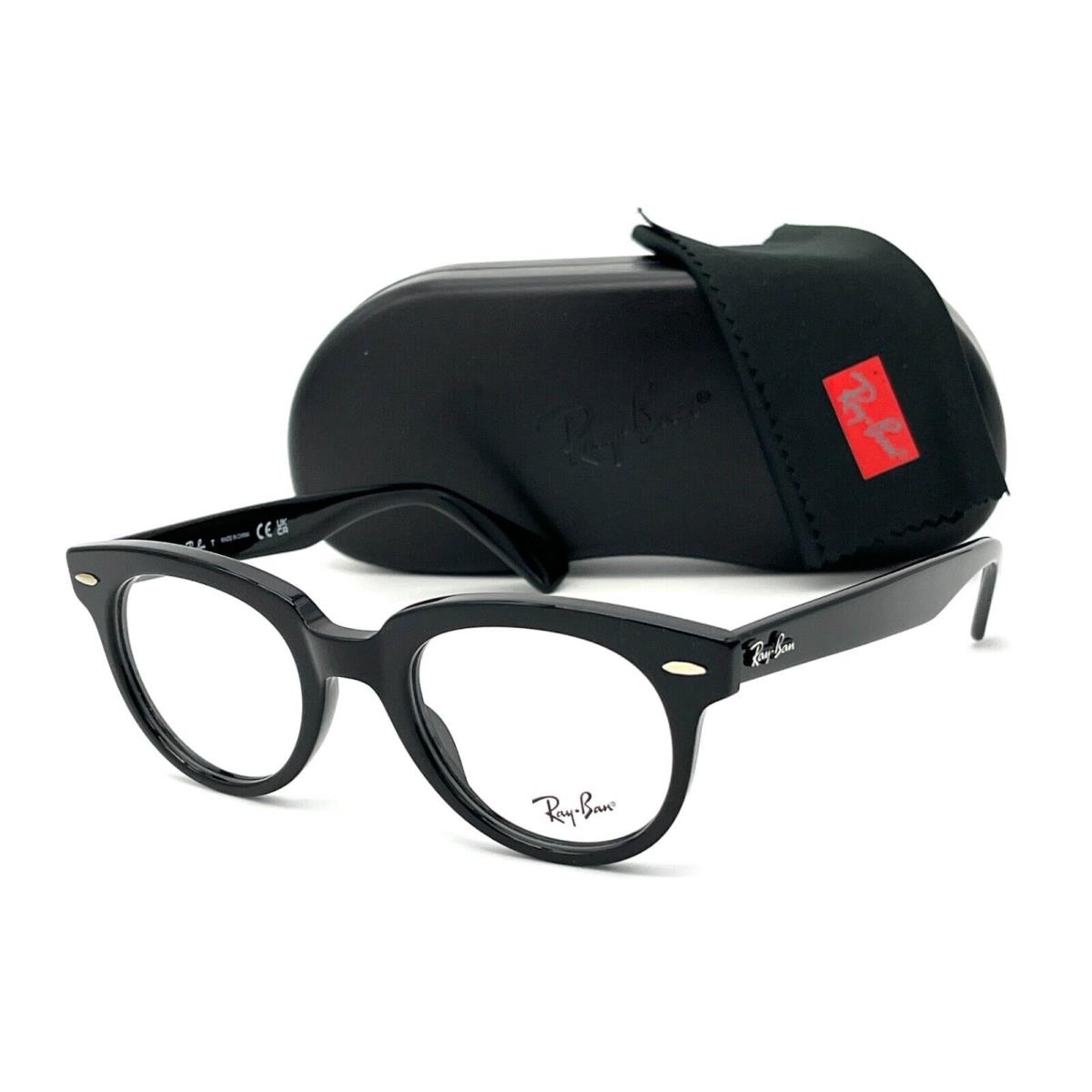 Ray Ban RX2199V 2000 Black / Demo Lens 48mm Eyeglasses