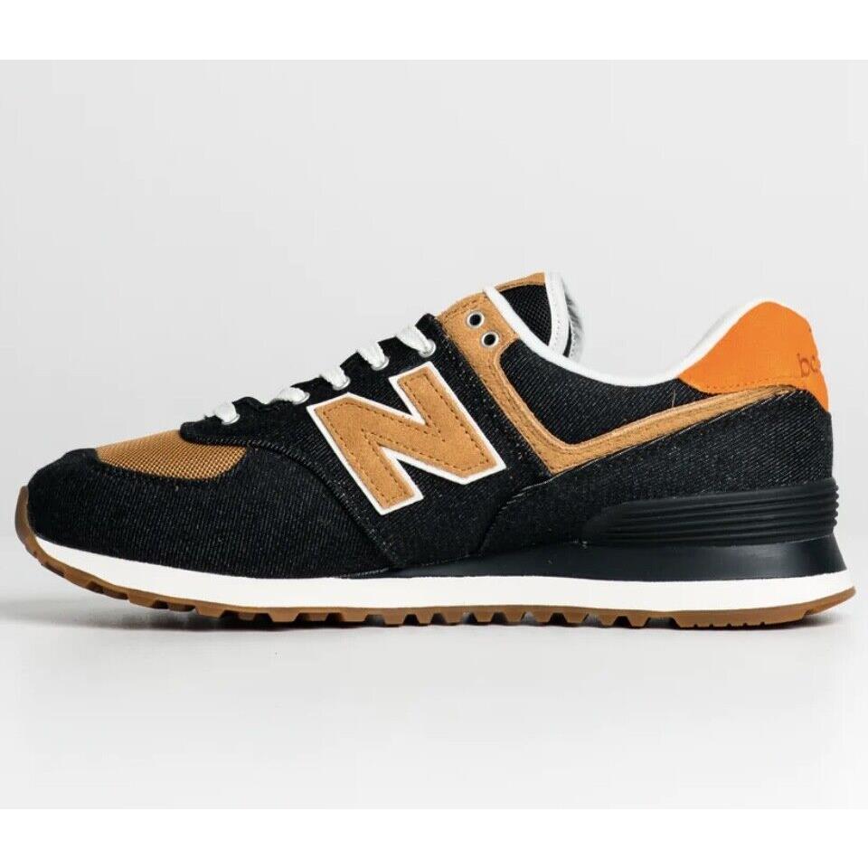 New Balance shoes  - Black White Orange Beige 1