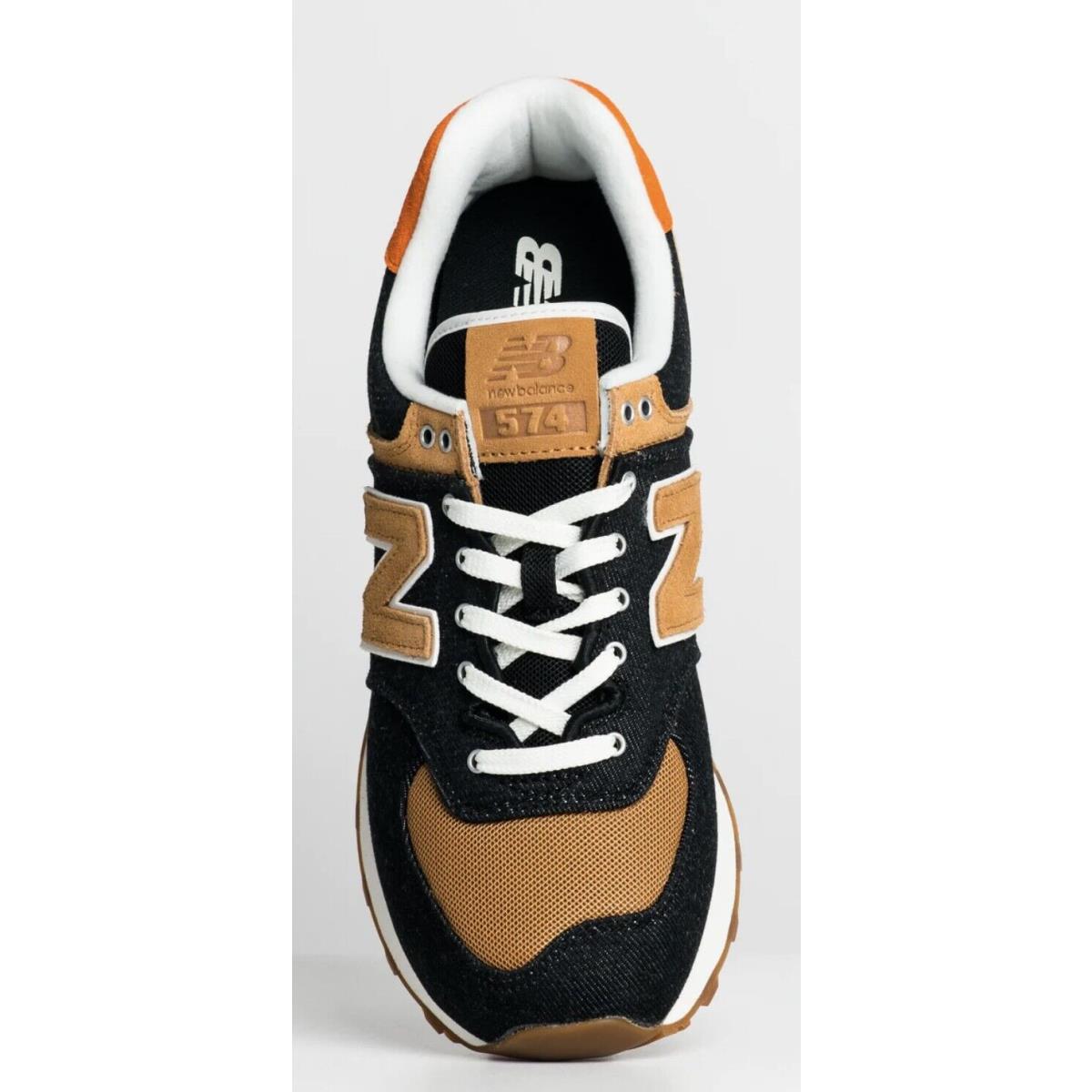New Balance shoes  - Black White Orange Beige 5