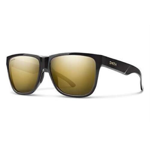 Smith Optic Lowdown Xl 2 Classic Sunglasses Gloss Black/chromapop Polarized Gold