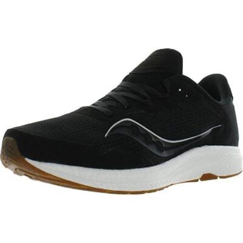 Saucony Men`s Freedom 4 Running Shoes Black/gum 10.5 D M US