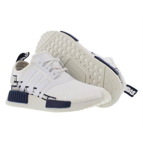 Adidas Nmd R1 GS Boys Shoes Size 5 Color: White/blue