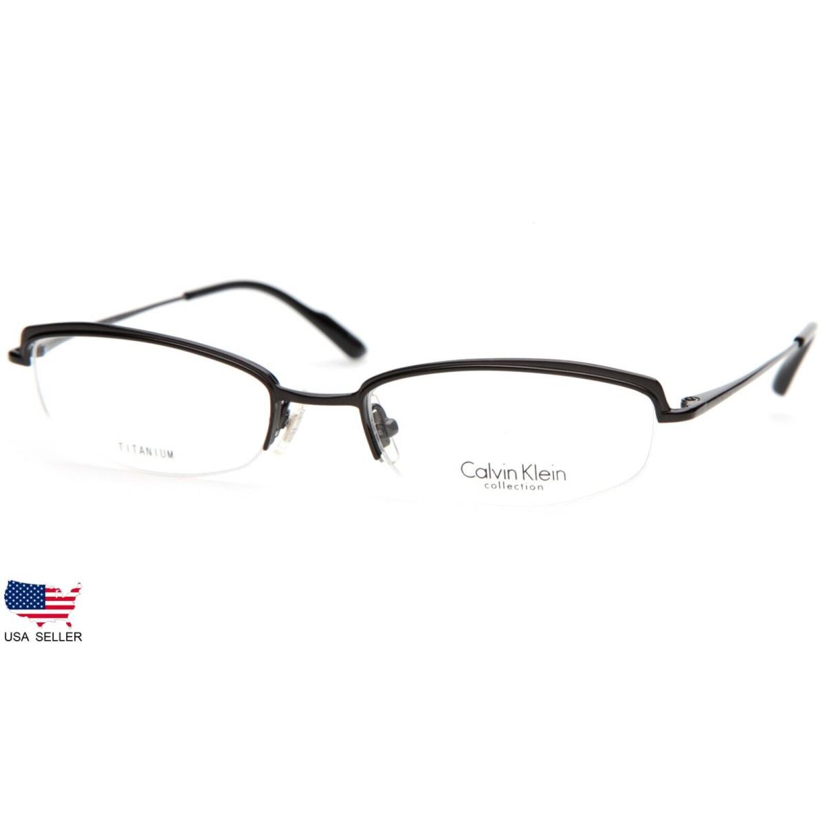 Calvin Klein CK 574 99 Black Eyeglasses Frame 51-18-140mm Japan Display Model