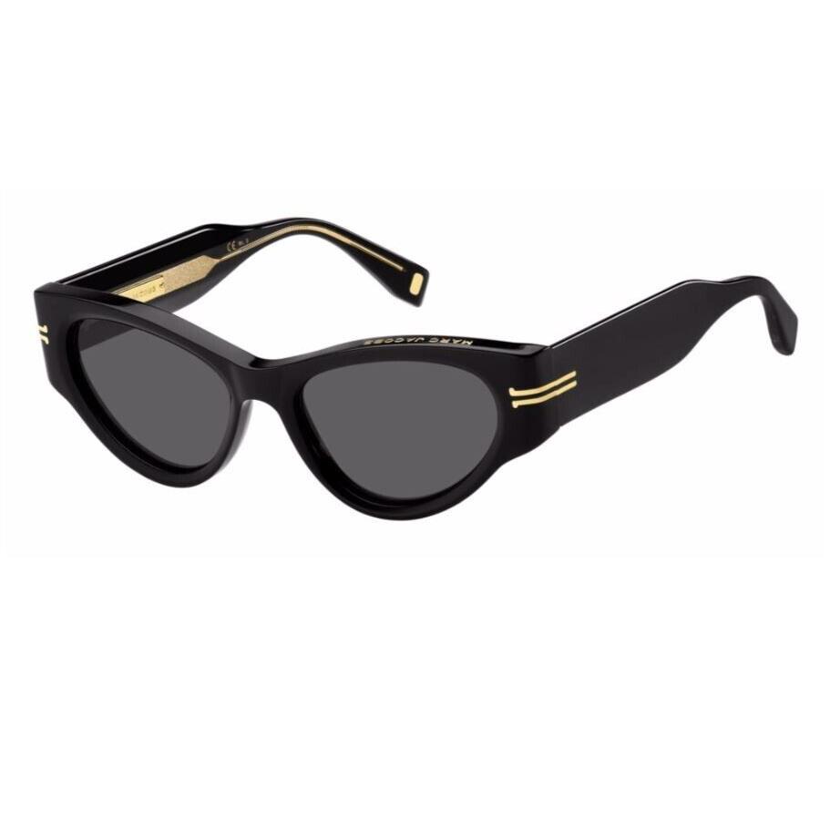 Marc Jacobs MJ/1045/S 0807/IR Black/grey Cat Eye Women`s Sunglasses