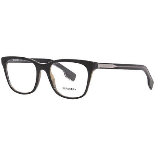 Burberry B-2284 3764 Eyeglasses Women`s Black/vintage Check Optical Frame 53mm