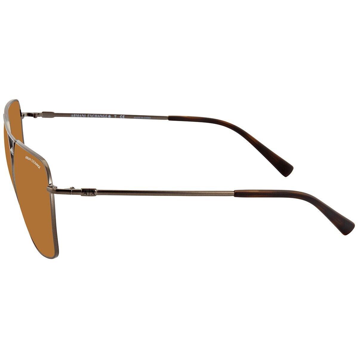 Armani Exchange AX2029 60886R Matte Gunmetal / Mirror Bronze Men Sunglasses  60mm - Armani Exchange sunglasses - 8053672116205 | Fash Brands