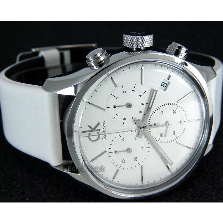 Calvin Klein K2H27101 Unisex Swiss Made Chronograph 43mm Super