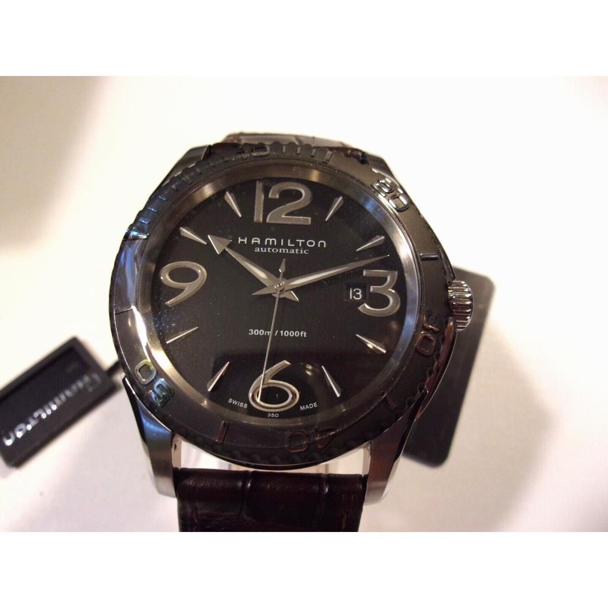 Hamilton H37715535 25j Automatic Watch 2824-2. Rotating Bezel. 45mm