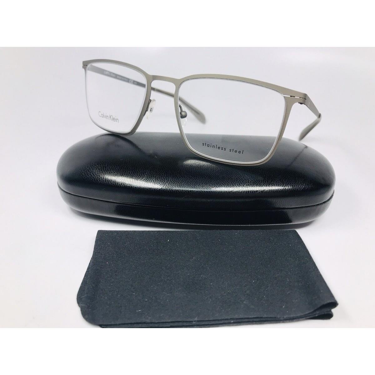 Calvin Klein CK 5417 042 Stainless Steel Eyeglasses 54mm with Case