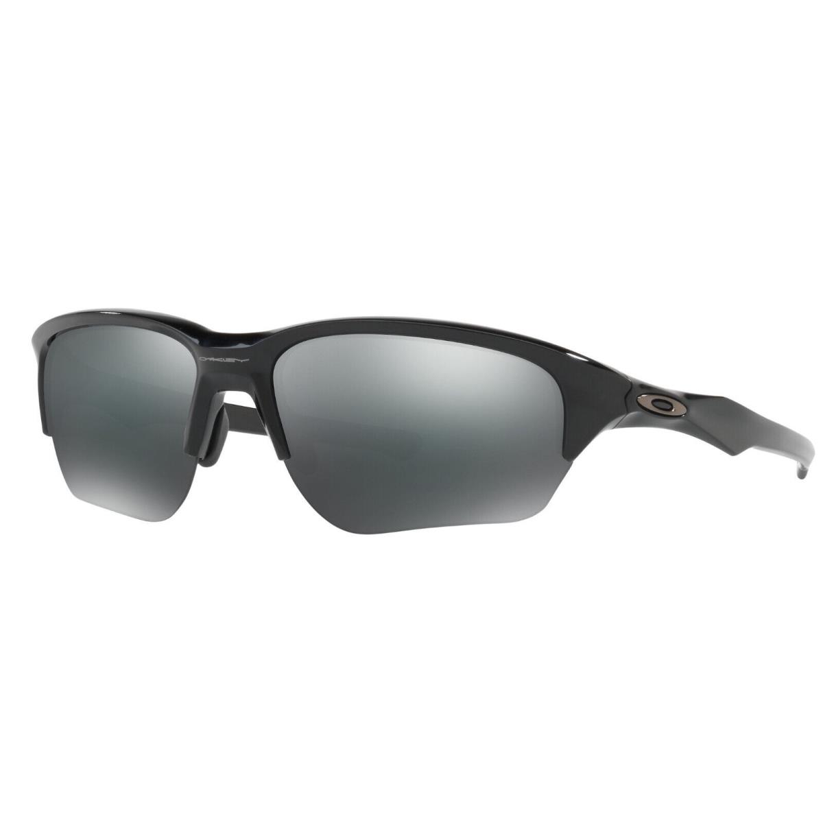 Oakley Men`s Flak Beta Rectangular Sunglasses - Black Frame, Black Lens