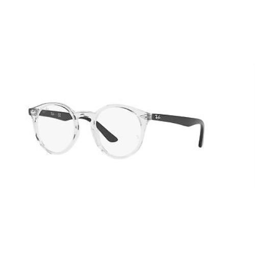 Ray-ban Junior RY1594 Eyeglass Frames Transparent/demo Lens 44 mm - Transparent/Demo Lens , Transparent Frame