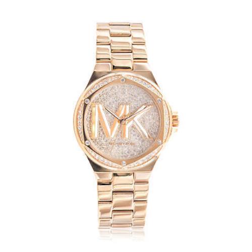 Michael Kors Lennox Gold-tone Ladies Watch MK7229 - Gold Dial, Gold Strap
