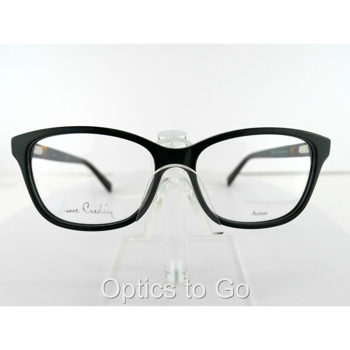 Pierre Cardin PC 8420 Pga Black Havana 53-14-140 Eyeglasses Frames W/case