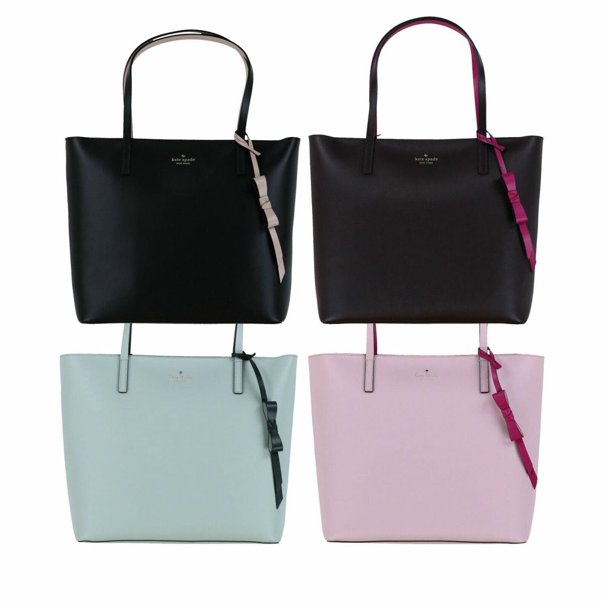 Kate Spade New York Lawton Way Rose Tote Large Purse Handbag Leather Bag New
