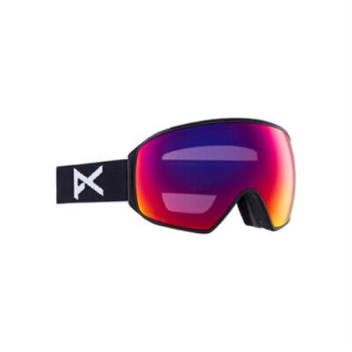 Anon M4 Toric Perceive Snow Goggles w/ Spare Low Light Lens Black - Perceive Sunny Red +  Perceive Cloudy Burst