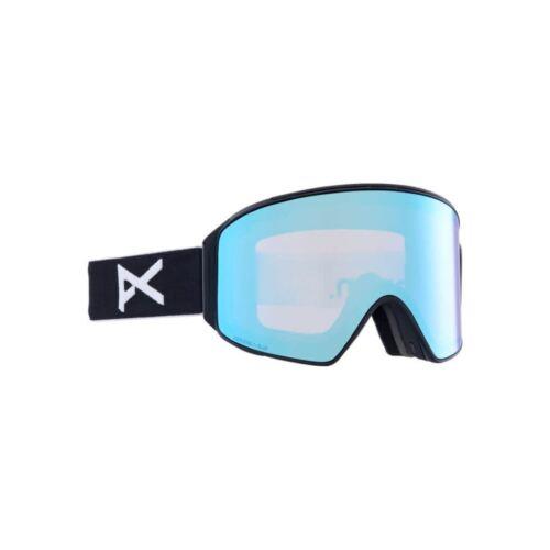 Anon M4 Cylindrical Perceive Snow Goggles Black - Perceive Variable Blue + Perceive Cloudy Pink