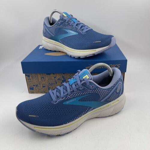 Brooks Womens Ghost 14 Running Shoes Blue/ocean/oyster - Size 10 B