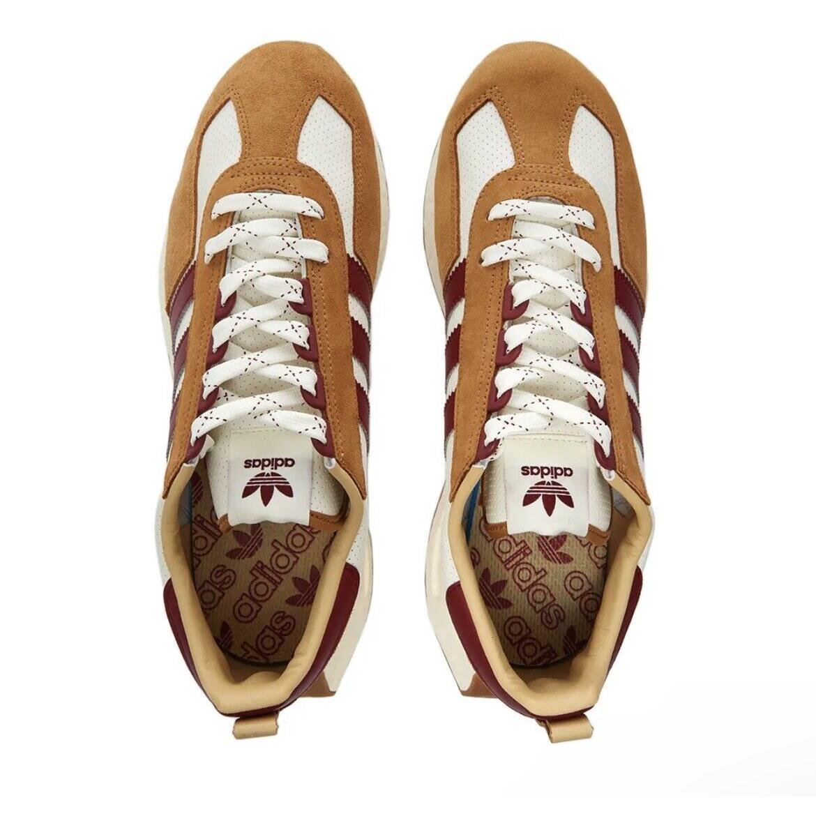 Adidas shoes Retropy - White Red Brown Beige 3