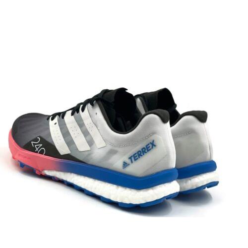 Adidas shoes TERREX Speed Ultra - Multicolor White Blue Red Black 8