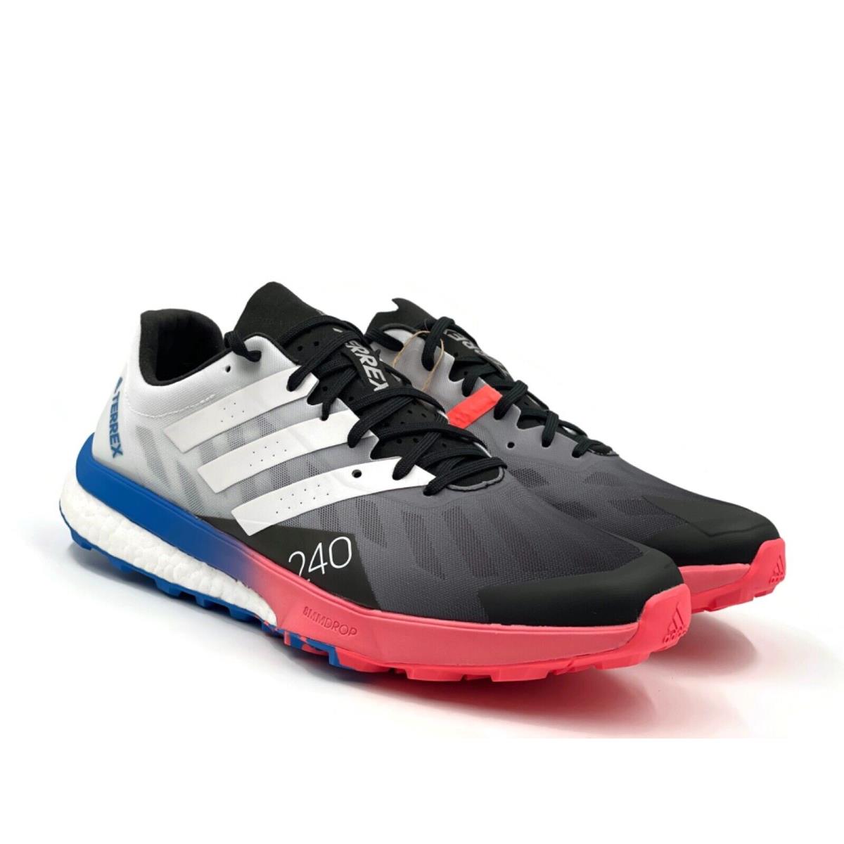 Adidas shoes TERREX Speed Ultra - Multicolor White Blue Red Black 1