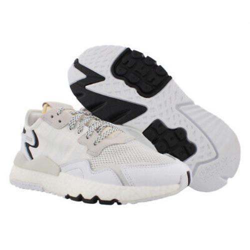 Adidas Nite Jogger Mens Shoes - White , White Main