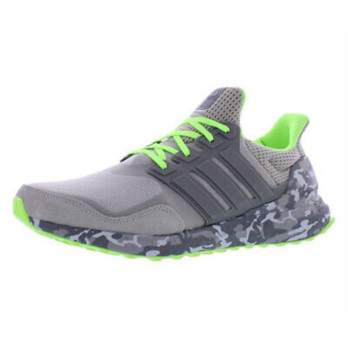Adidas Ultraboost Mens Shoes - Grey/Lime , Grey/Lime Full