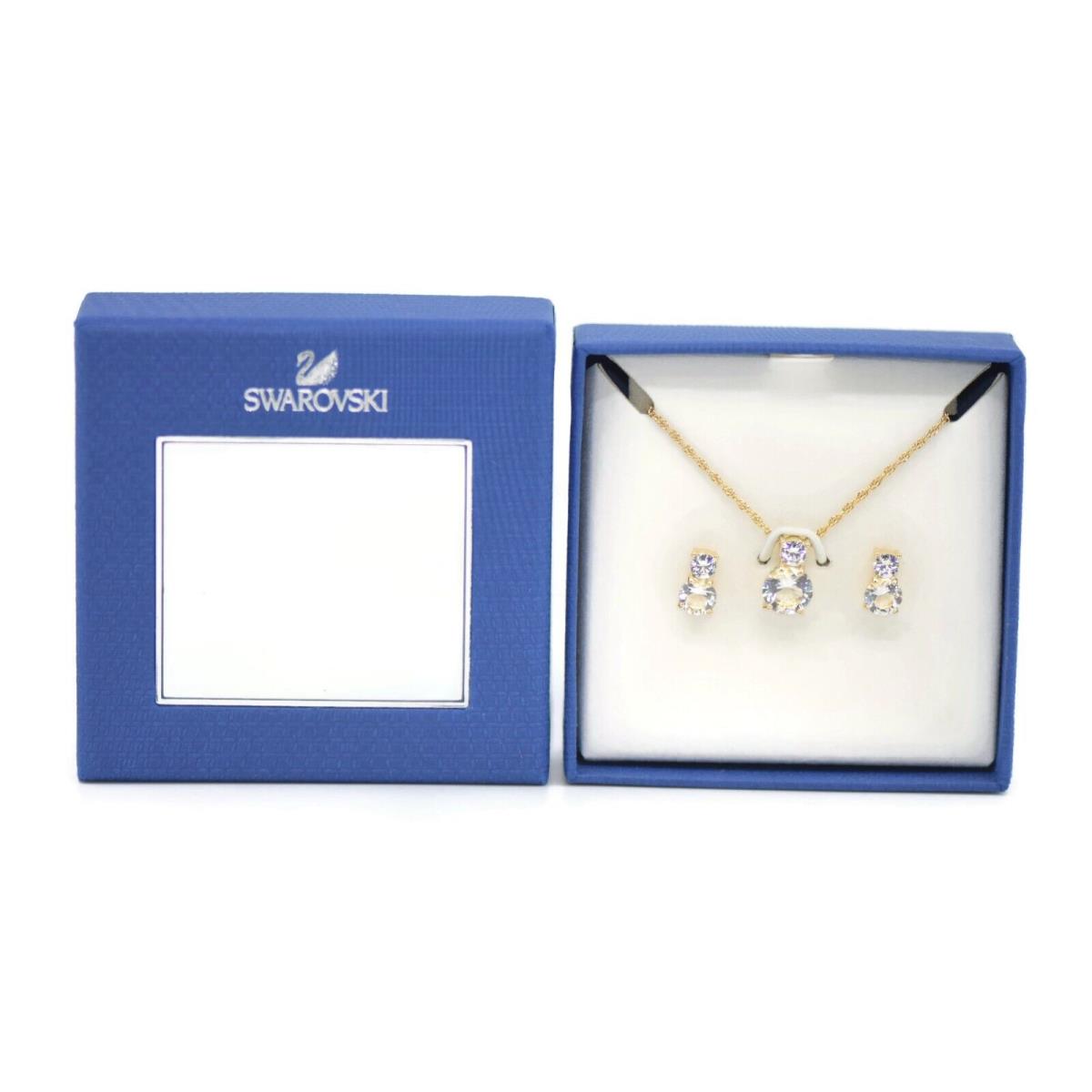 Swarovski Crystal Necklace and Earrings Set 5071709