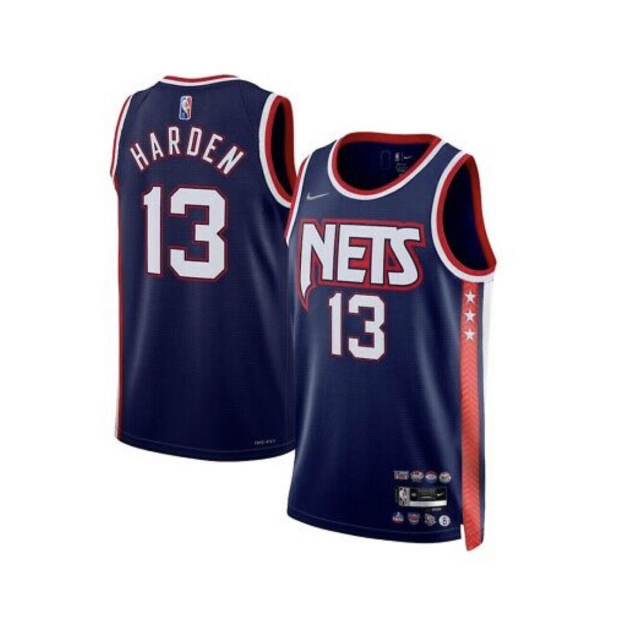 Nike Nba City Edition Brooklyn Nets Swingman Jersey DB4018-401 Men Medium-xl
