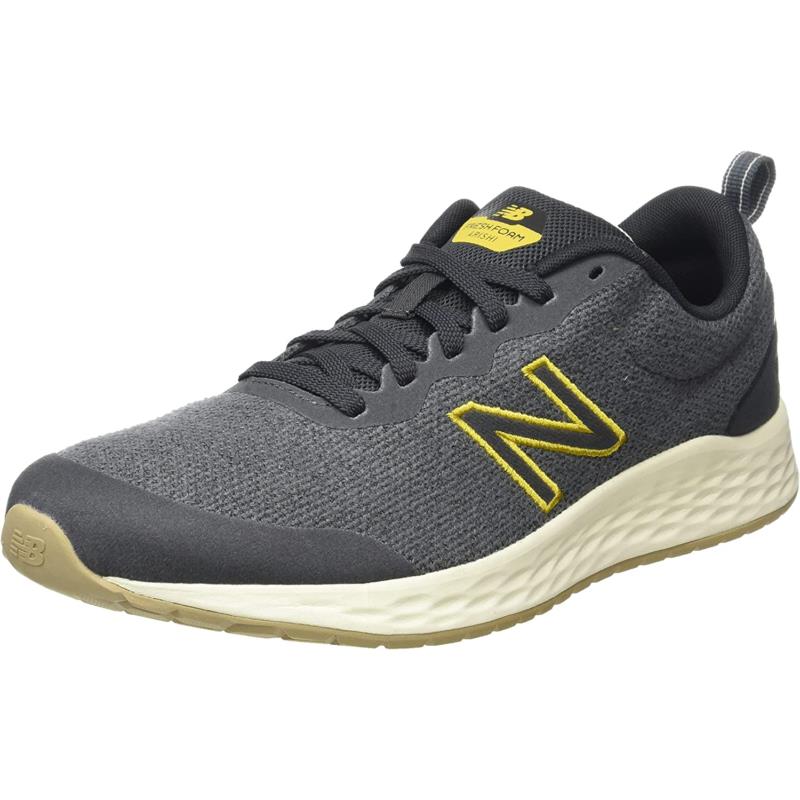 New Balance Running Shoe Size 8.5/ Black/sulphur Yellow/lemon Slush