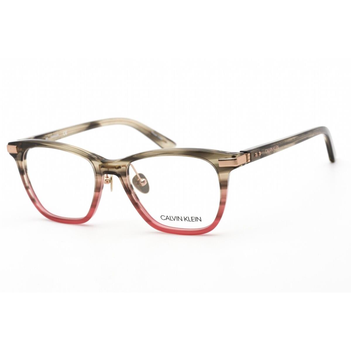 Calvin Klein CK20505-274 274 Taupe/pink Horn Gradient Eyeglasses