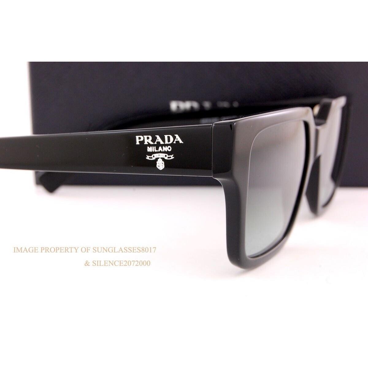 Prada sunglasses  - Black Frame, Gray Lens 2