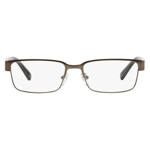 Armani Exchange AX1017 Eyeglasses Men Silver Rectangle 54mm