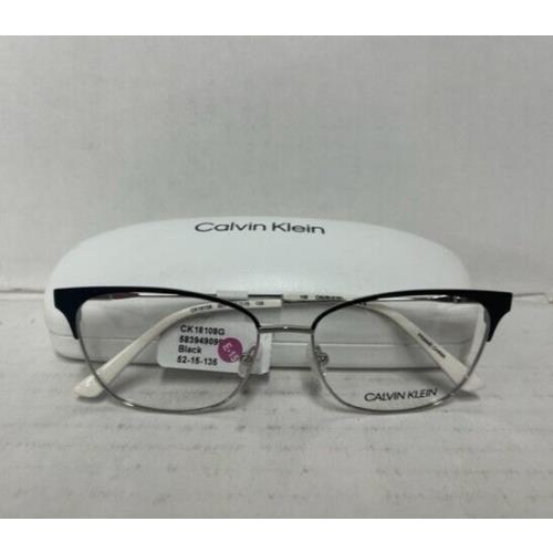 Calvin Klein CK18108 Womens Eyeglasses In Black 52-15-135- IN Case