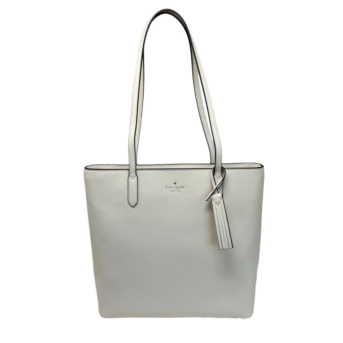 Kate Spade Jana Tote Parchment Saffiano Leather Handbag K8150