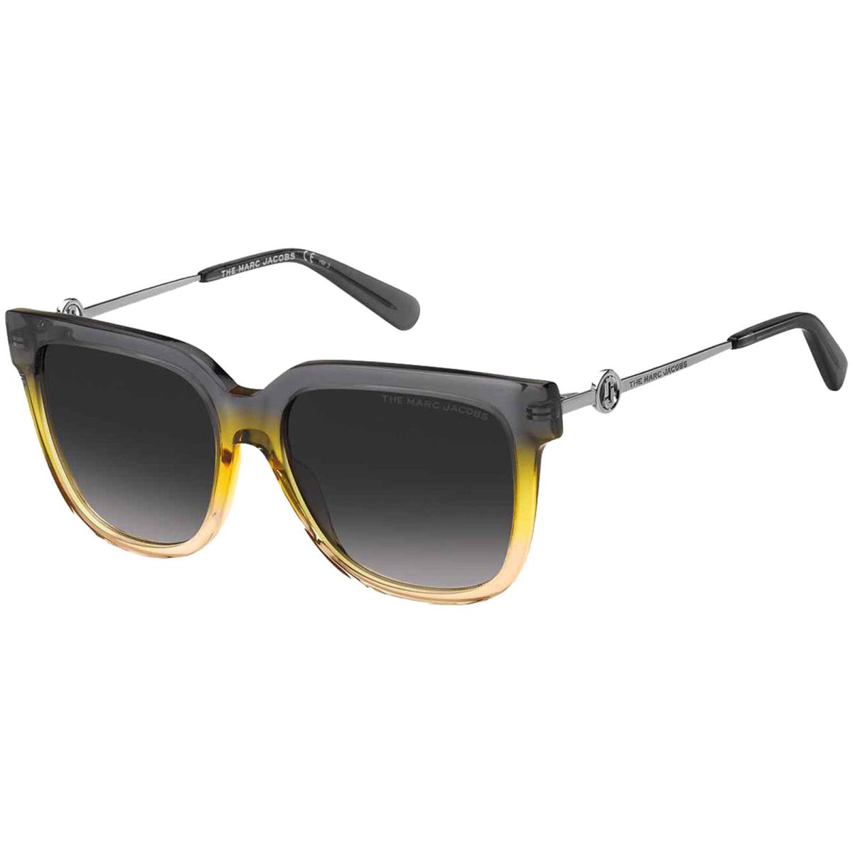 The Marc Jacobs Women`s Grey/yellow Stylized Square Sunglasses MARC580S 0XYO 9O