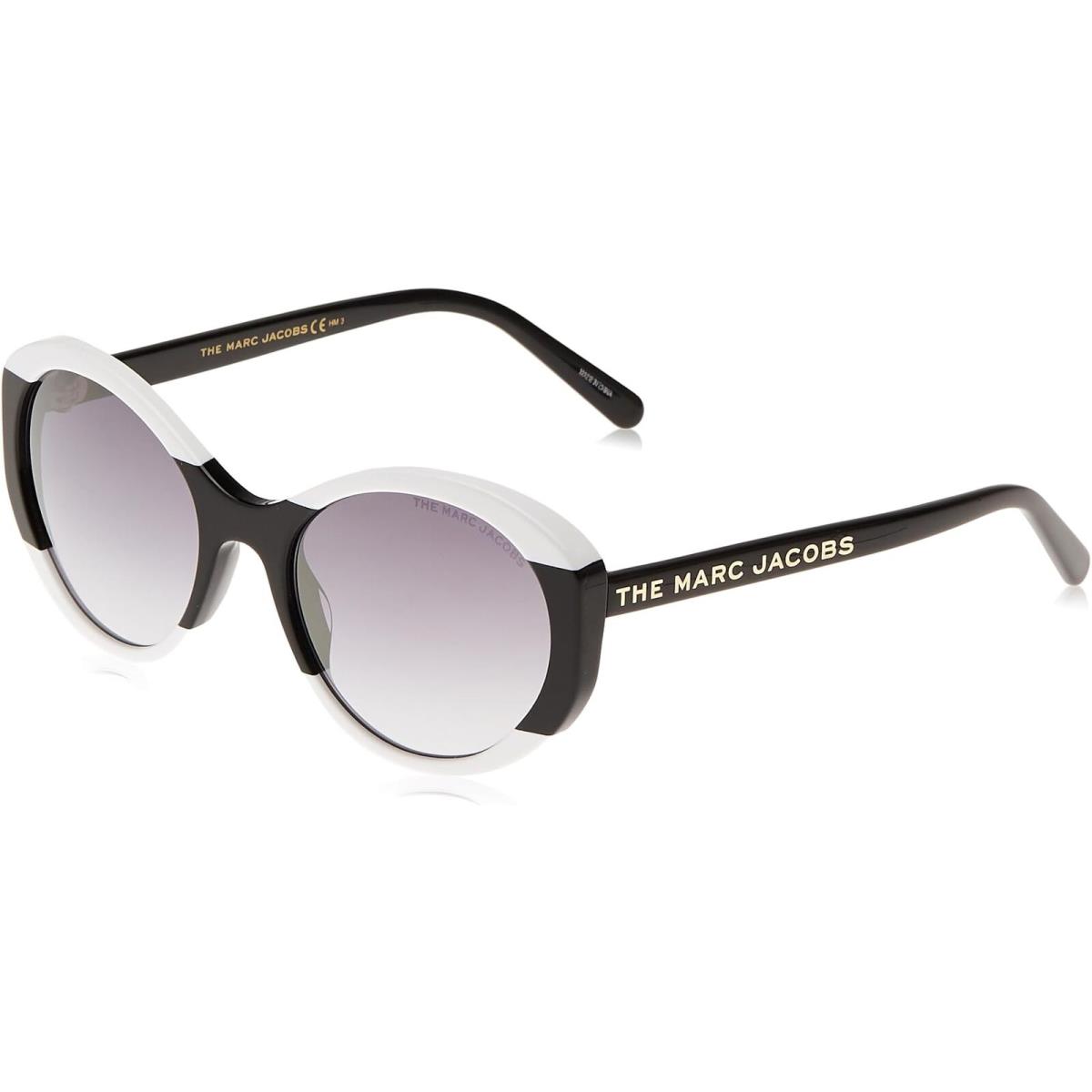 Marc Jacobs Women`s 56mm Black and White Sunglasses MARC520S-080S-FQ