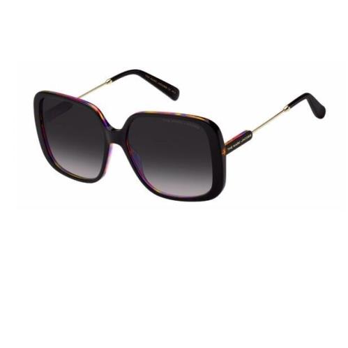 Marc Jacobs MARC-577/S 0807/9O Black/grey Gradient Square Women`s Sunglasses - Frame: Black, Lens: Grey