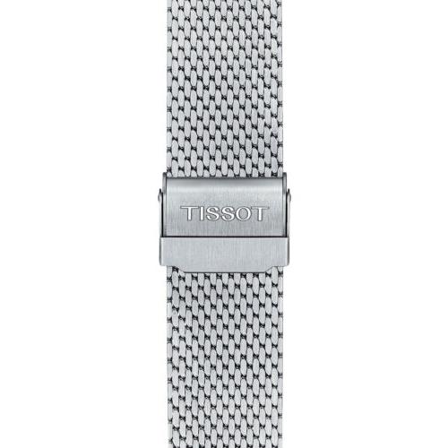 Tissot watch  - Black, Green Dial, Gray, Silver Band, Black Bezel
