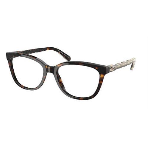 Coach HC6186-5120 53 Havana Eyeglasses