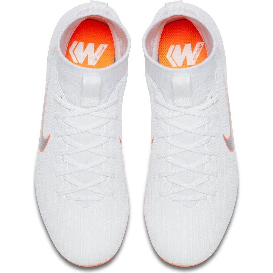 Nike shoes VAPOR ACADEMY - White/Metallic Cool Grey/Total Orange 2