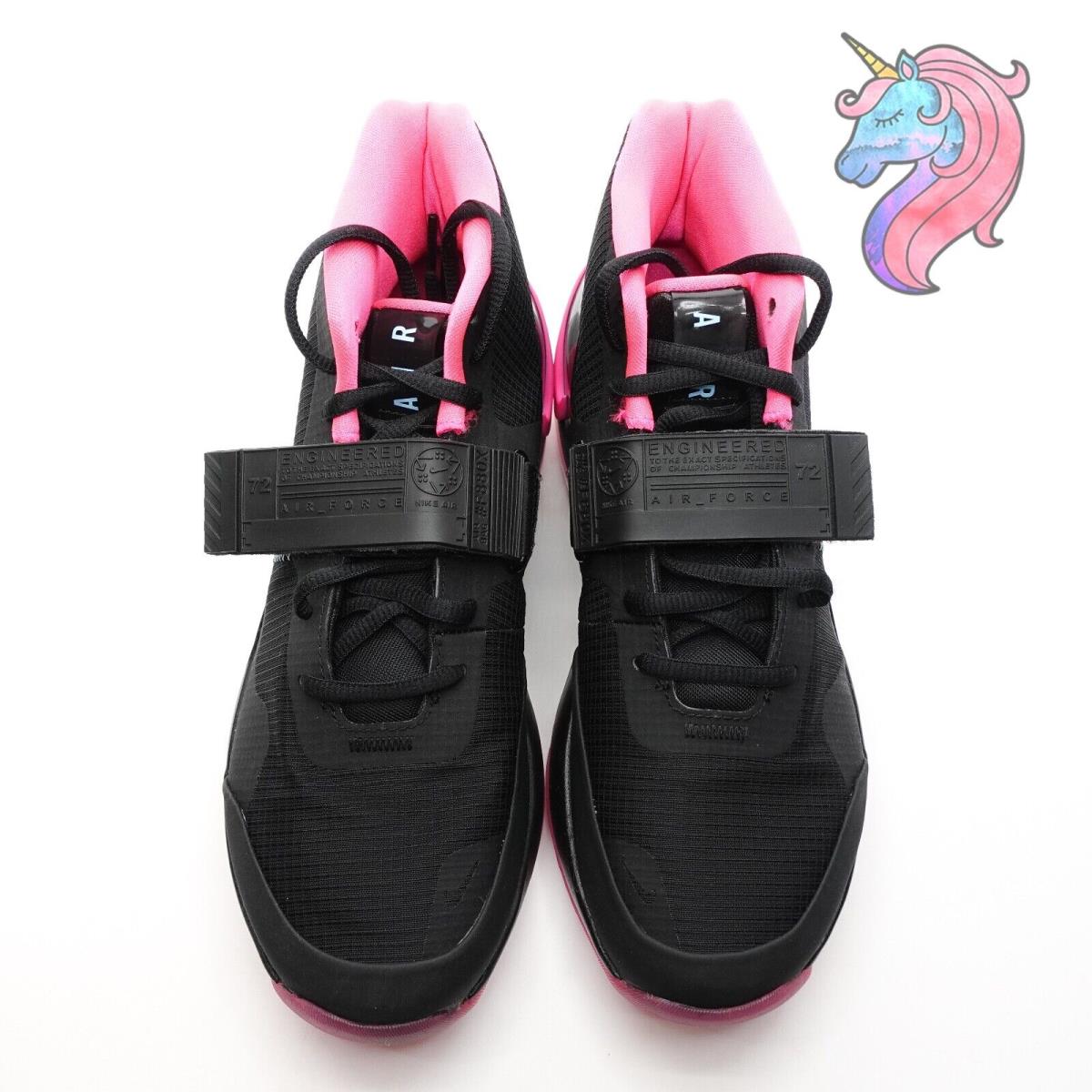 Nike shoes Air Force Max - Black, Pink 4