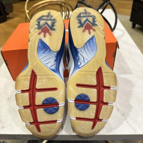 Nike shoes Zoom Huarache - Red/White/Blue/Gold 3