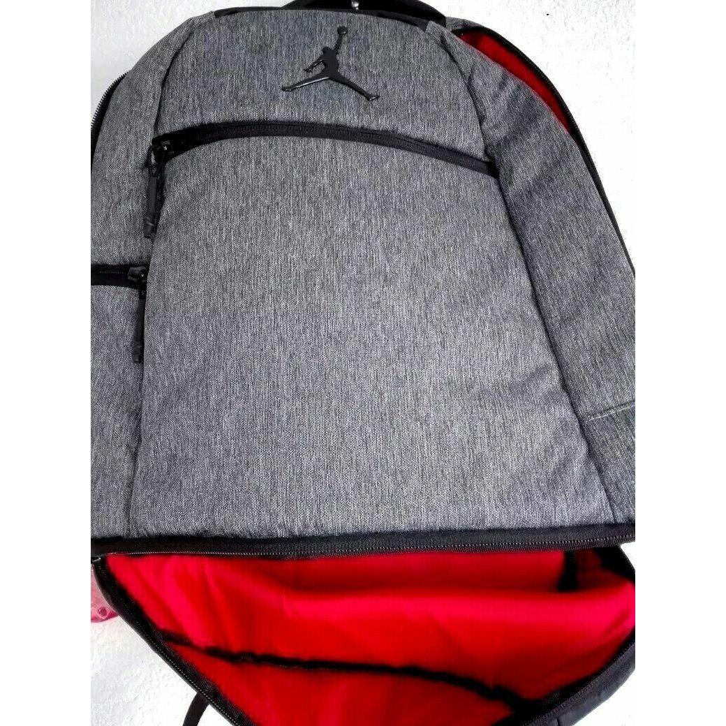 Jordan Men`s Skyline Flight Backpack Shoes Compartment Gray 9A1957-042