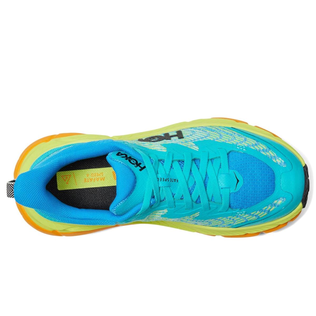 Woman`s Sneakers Athletic Shoes Hoka Mafate Speed 4 Ceramic/Diva Blue