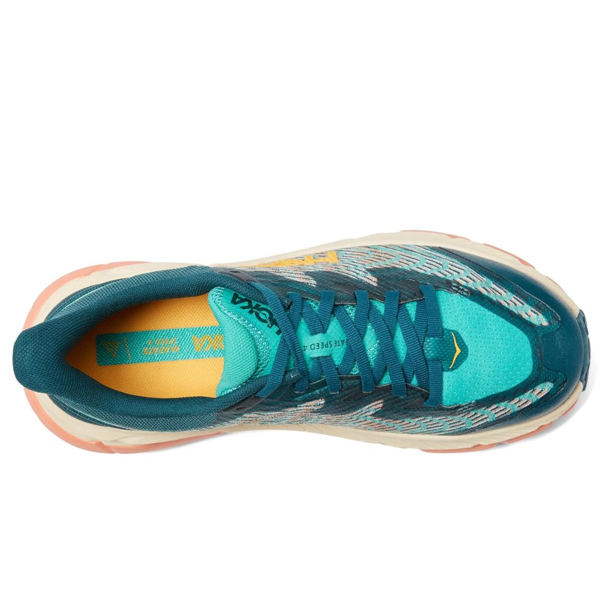 Woman`s Sneakers Athletic Shoes Hoka Mafate Speed 4 Deep Teal/Water Garden